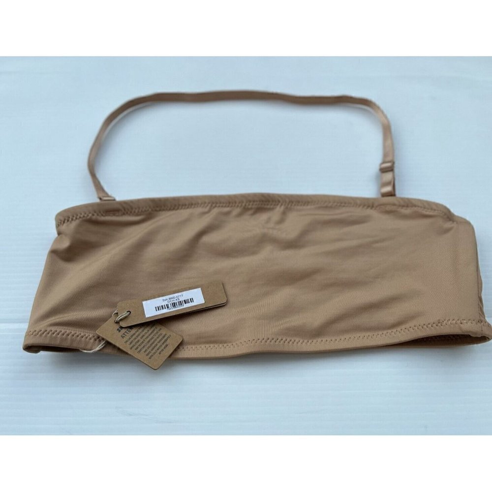 SKIMS Swim Bandeau Beige Size XS Bikini Top Orche SW-BND-0777 - Picture 7 of 8